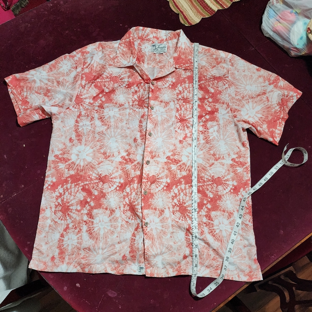Trunks Surf & Swim Co. Button Down Shirt Beach Wear 🏝⛱️ 🌴🏝 - Picture 2 of 8